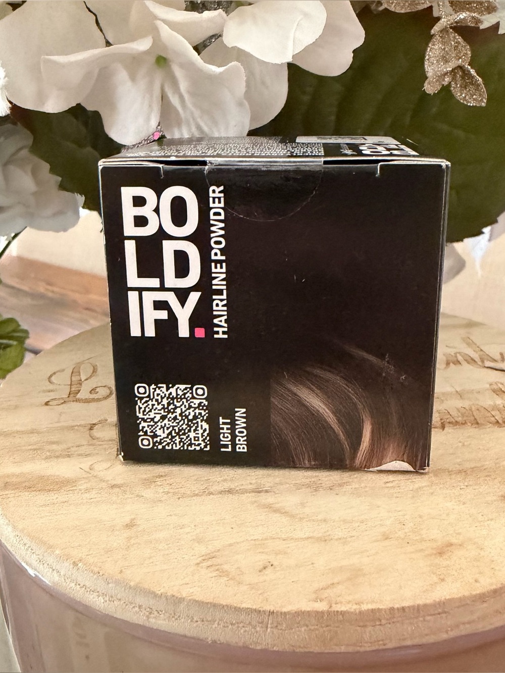 Boldify Hairline Powder Fills in Sparse Areas of Hair, Light Brown NIB exp. 5/28